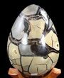 Septarian Dragon Egg Geode - Crystal Filled #37299-3